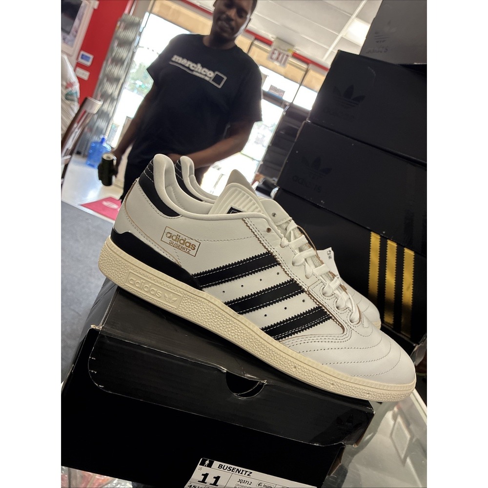 adidas Originals Busenitz OG MEN'S SHOES Crystal White / Core Black JQ3712 SZ 11